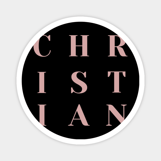 Christian Magnet by PrintHub